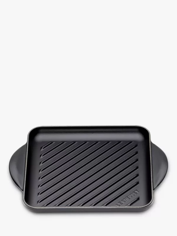 Le Creuset Essentials Cast Iron 24cm Skinny Square Grill - Image 2